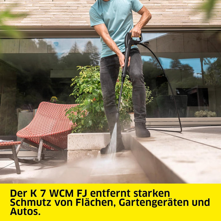Kärcher Hochdruckreiniger K 7 WCM Car&Home, inkl. Car & Home-Kit, Druck: max. 180 bar, Fördermenge: