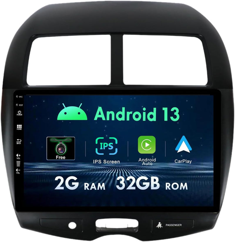 10 Zoll Autoradio Stereo Für Mitsubishi ASX 1 2010-2016 GPS Navigation Android 12-2G+32G