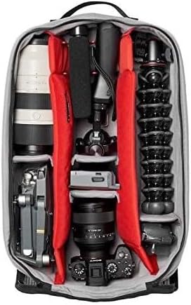 Manfrotto Reloader Spin-55 Pro Light 2-in-1 Trolley und Kamerarucksack, Rucksack für CSC, DSLR, Plat