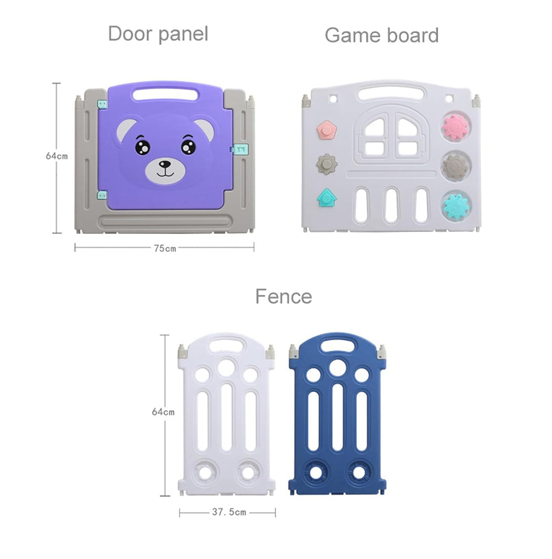 Baby Laufgitter Kleinkind Aktivitätszentrum Kinderspielgitter Kleinkind Zaun Baby Spielplatz Park Gr