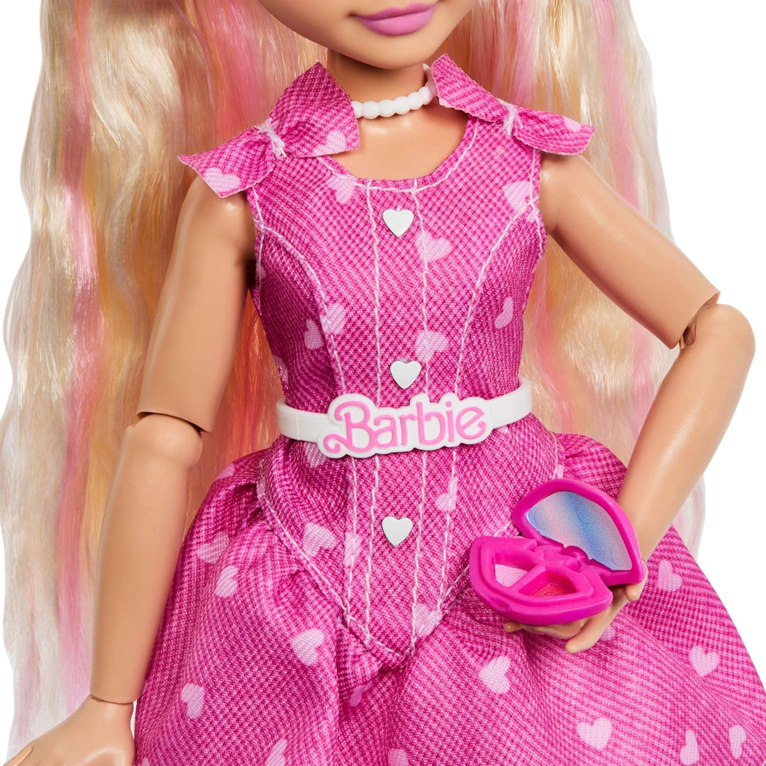 Barbie Dream Besties Malibu Modepuppe und Accessoires, beweglich mit blonden Haaren und Spielteilen