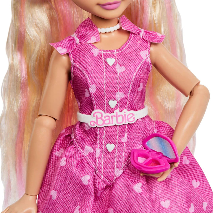 Barbie Dream Besties Malibu Modepuppe und Accessoires, beweglich mit blonden Haaren und Spielteilen