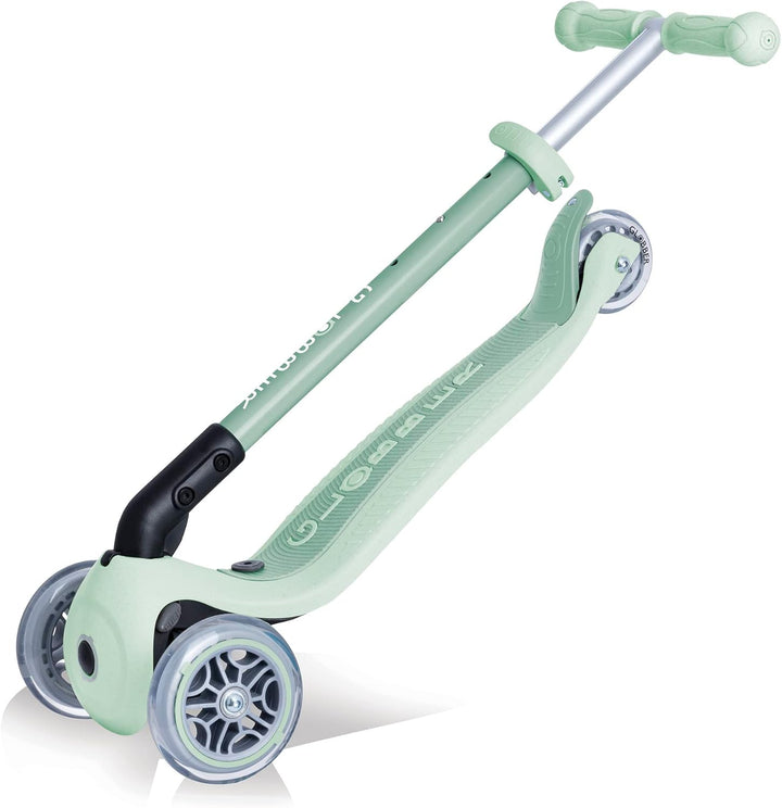 GLOBBER GO-UP Foldable Plus ECO – 3 in 1 Dreirad, Laufrad und Scooter, 120/80 mm, 3-rädrig, höhenver