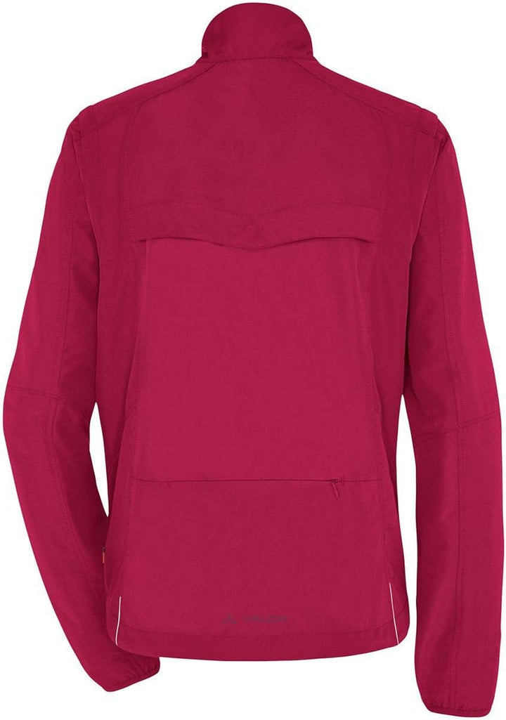 VAUDE Women's Dundee Classic ZO Jacket 38 crimson red, 38 crimson red