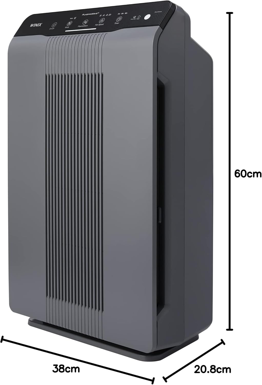 Luftreiniger WINIX 5300-2 Allergiker mit H13 HEPA Luftfilter gegen Allergien, Staub, Pollen, Tierhaa