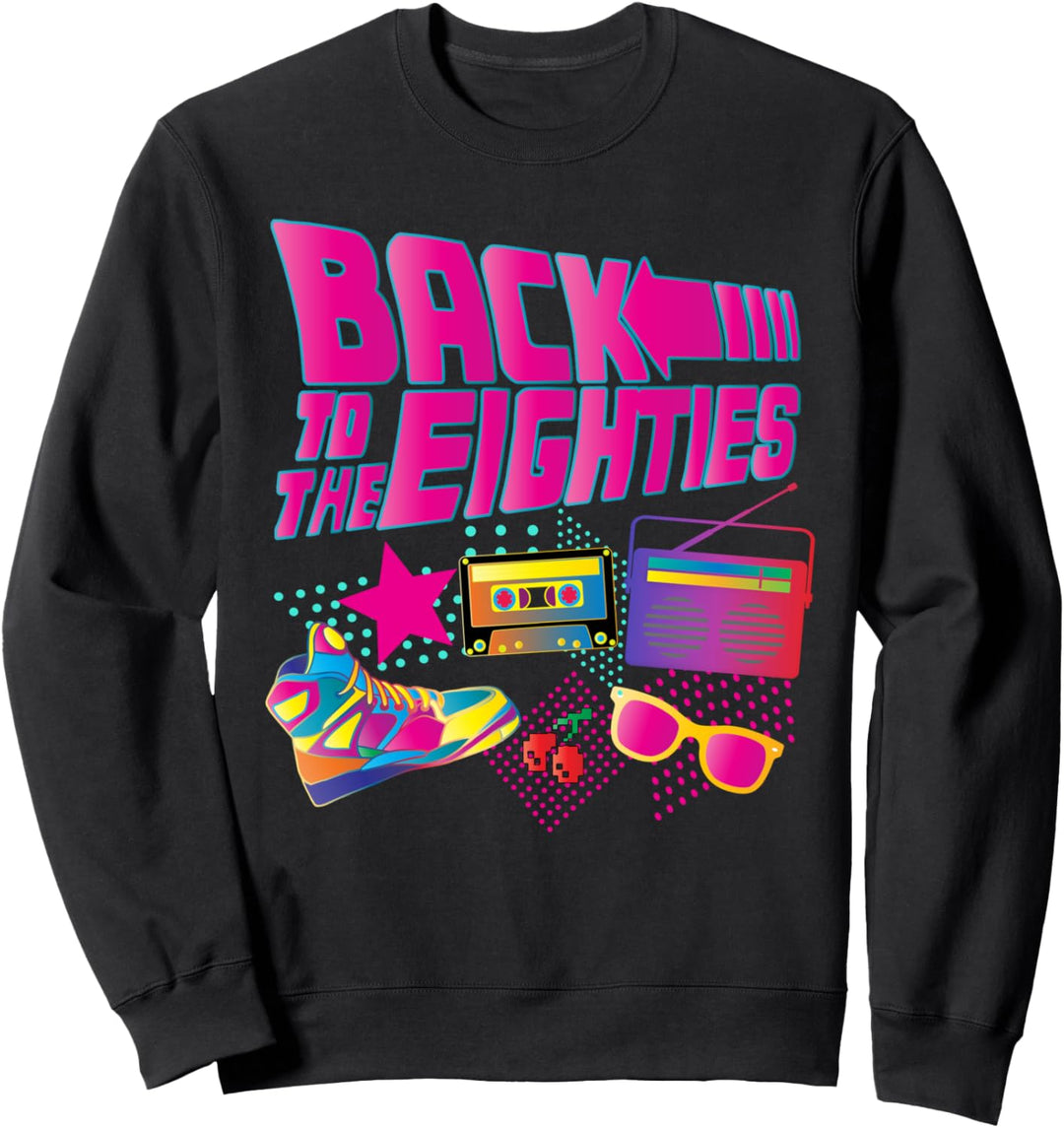 80er Jahre Retro Motto I love 80's Sweatshirt