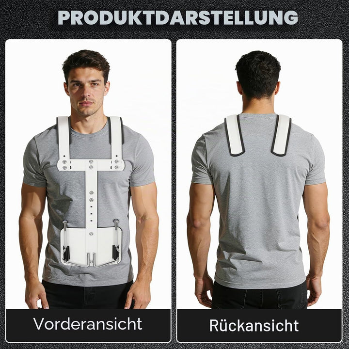 MILISTEN Snaredrum Carrier Adjustable Snare Drum Shoulder Strap Harness Backing Frame Percussion Ins