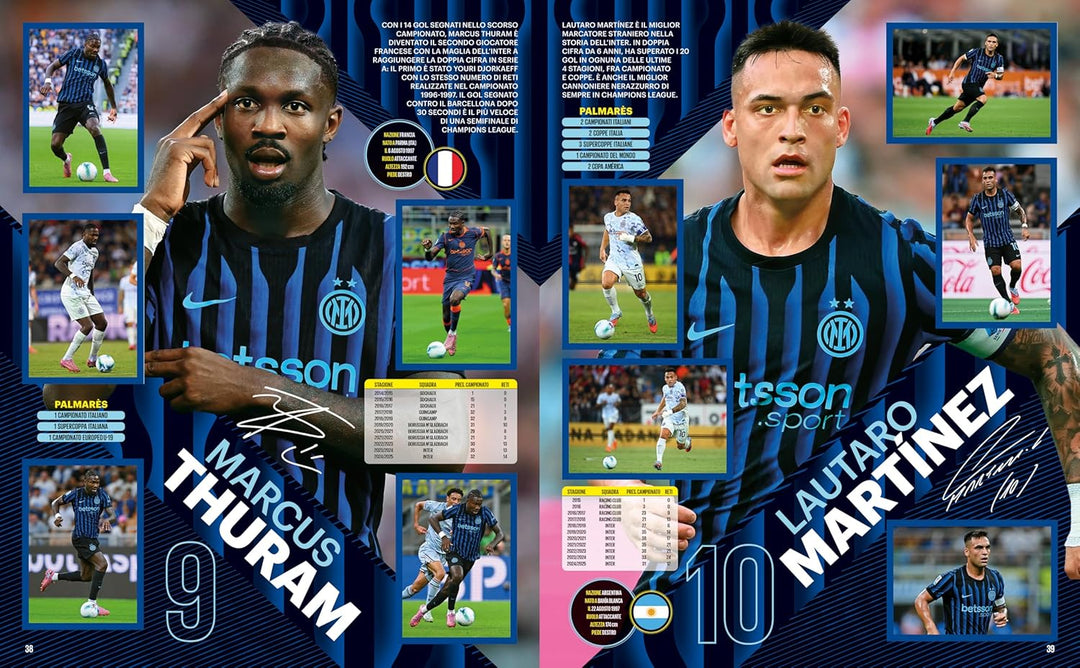 EURO PUBLISHING - Inter 2025-2026 Album + 250 Figuren - auf Italienisch