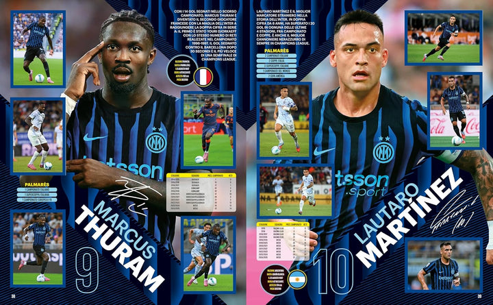 EURO PUBLISHING - Inter 2025-2026 Album + 250 Figuren - auf Italienisch