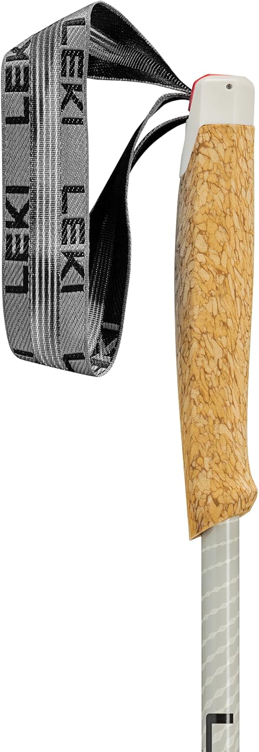 LEKI Neotrail Pro Fx.one Superlite Laufstöcke 120 cm Warmes Grau, Hell-Natur, Carbon-Warmgrau, Dunke