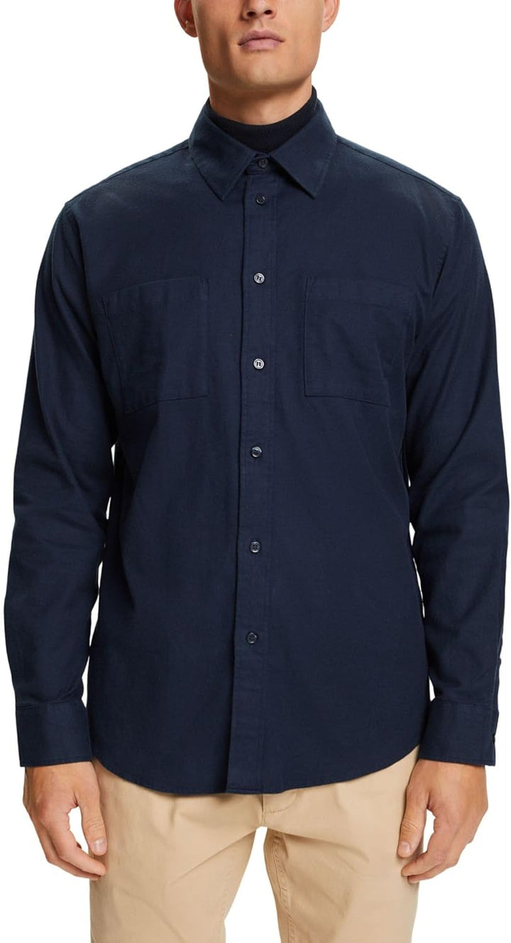 ESPRIT Hemd aus Baumwollflanell