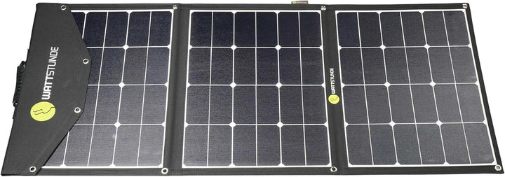 WATTSTUNDE Sunfolder Solartasche - Mobiles 12V Outdoor Solarpanel - faltbares Solarmodul ohne Ladere