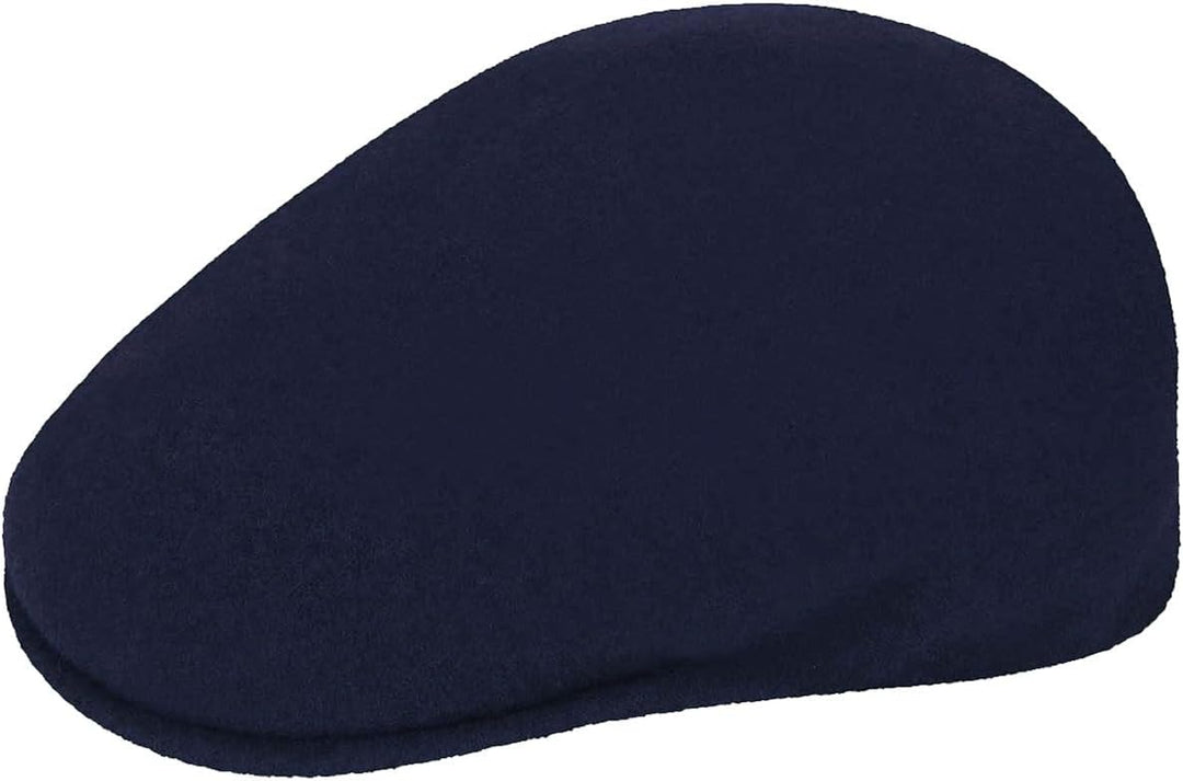 Kangol 504 Flexfit Mütze Flatcap Schirmmütze Herren - Schiebermütze Wollcap mit Schirm Herbst Frühja