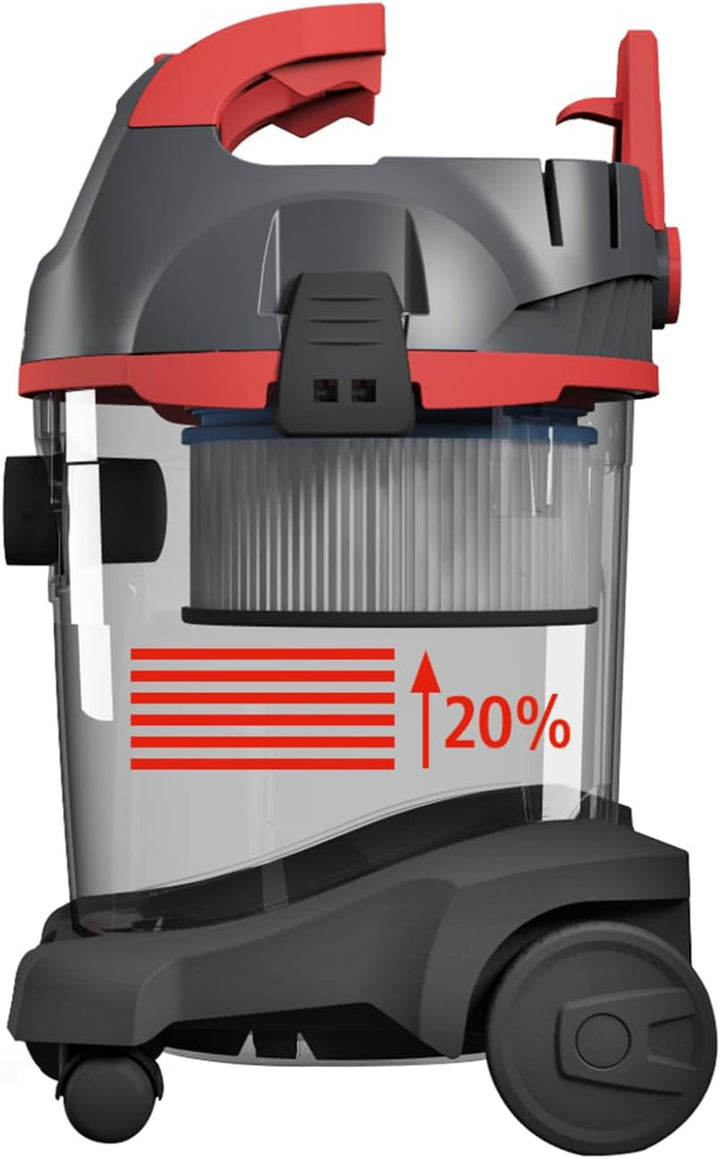 Starmix Universal-Staubsauger uClean 1432 ST, höchst vielseitiger Nass- und Trockensauger für Flexib