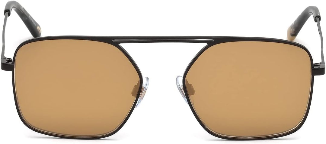 WEB Unisex-Erwachsene WE0209 02G 53 Brillengestelle, Schwarz (Nero OpacoMarrone Specchiato), 53.0
