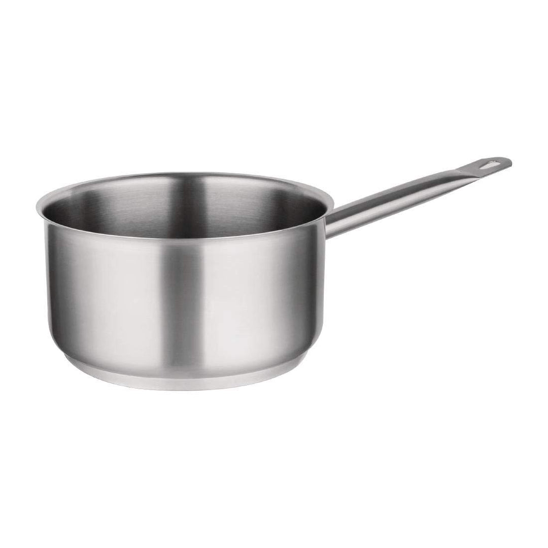 Vogue Kasserolle aus Edelstahl, 70 x 160 mm, Topf mit Stiel 70(d)mm x 160mm/6.5"(dia)., 70(d)mm x 16