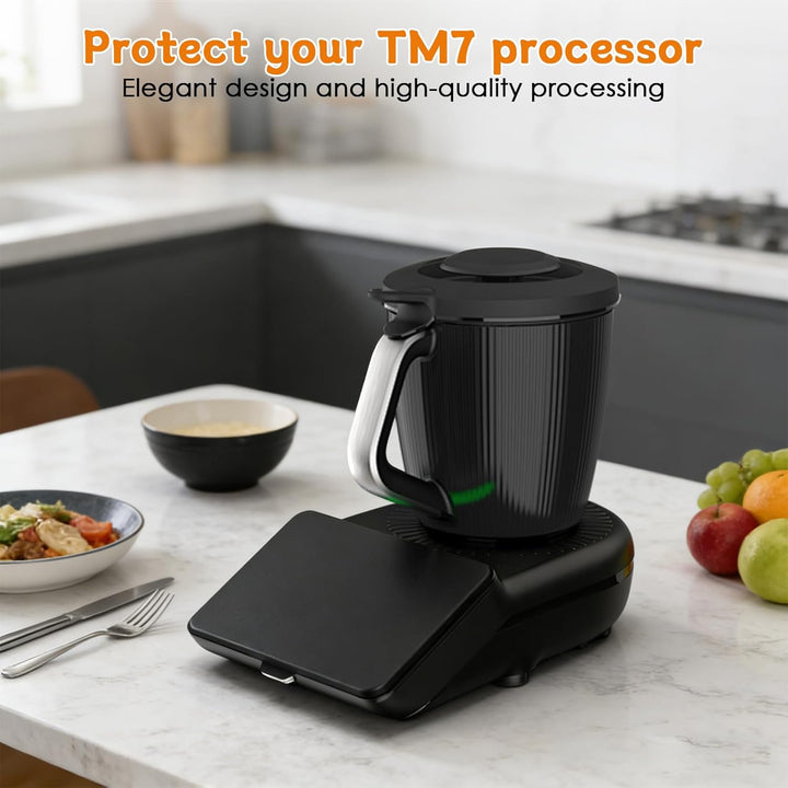 Displayschutz für Thermomix TM7 Vorwerk, Silikon-abdeckung & Touchscreenschutz, Zubehör Gadget für V