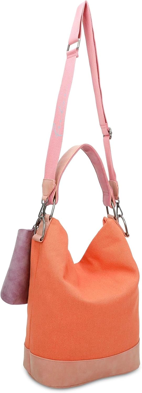 Fritzi aus Preussen Damen Izzy07 Canvas Hobo-Tasche Fruity, Fruity