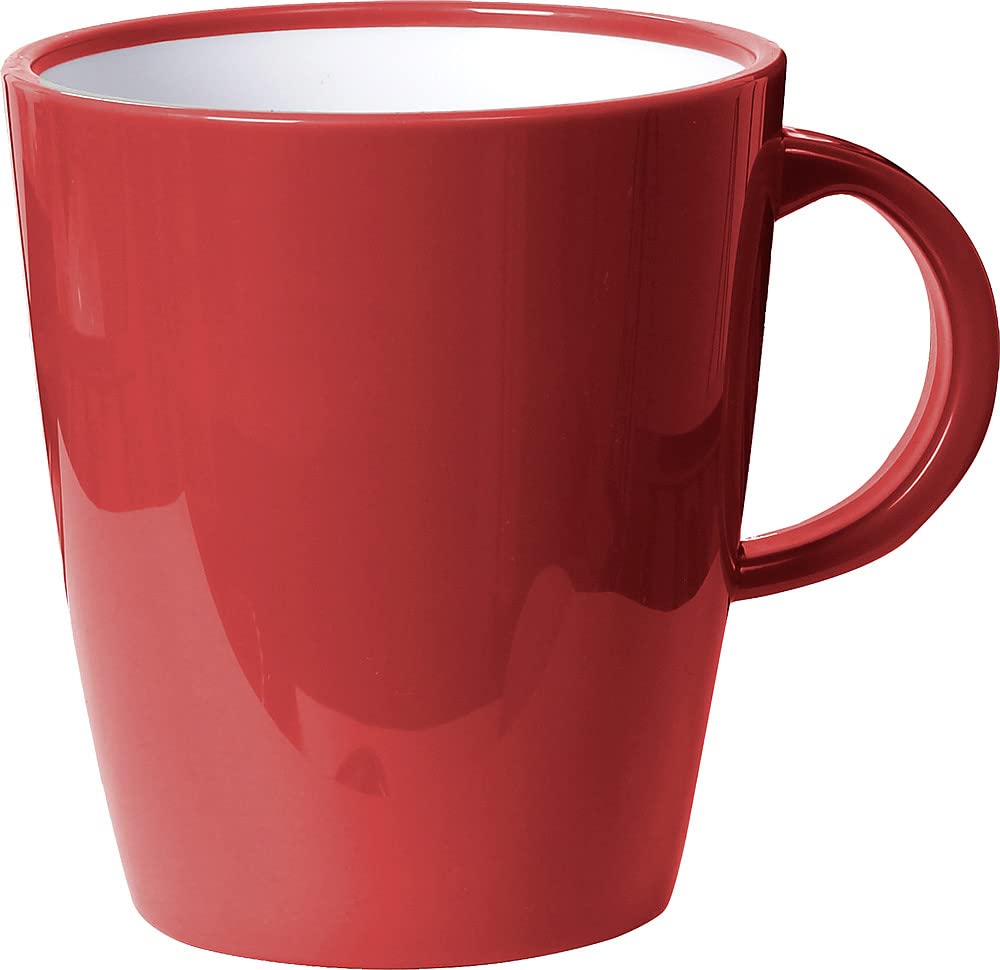 BRUNNER 0830051N.C8A Tasse, rot, 30 ml, Resylin, 100% ABS, Becher, stossfest und temperaturbeständig