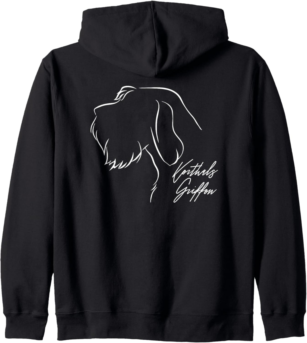Korthals Griffon Profil Hunderasse Jagdhund Jagdhunde Kapuzenjacke