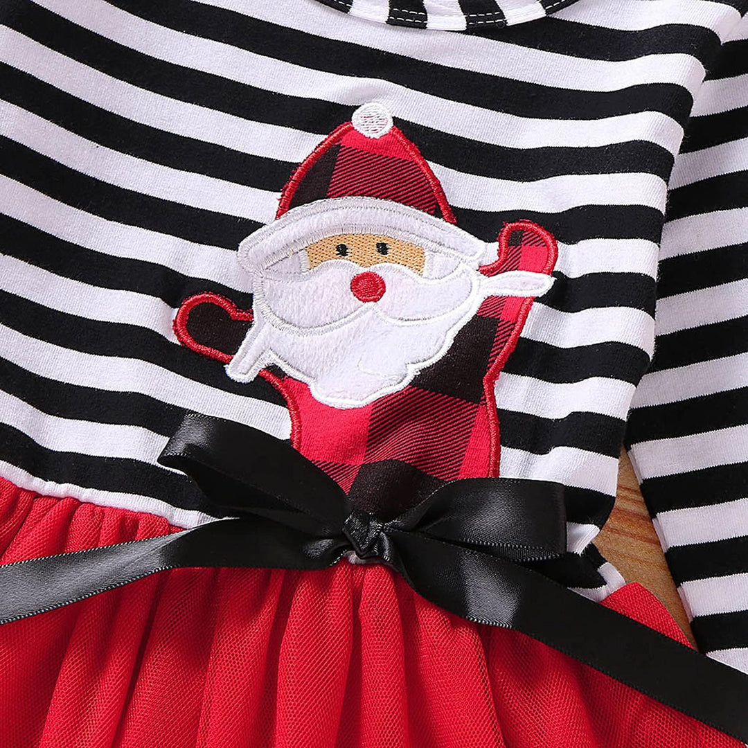 Verve Jelly Weihnachten Kleinkind Baby Mädchen Outfits Santa Prinzessin Xmas Party Tutu Rock Kleider