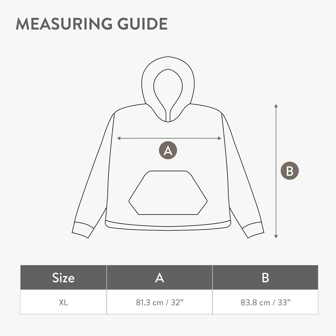 HOMELEVEL Kinder Sherpa Hoodie Pullover - Pulli mit Kapuze für Jungs und Mädchen - Kuschel Sweatshir