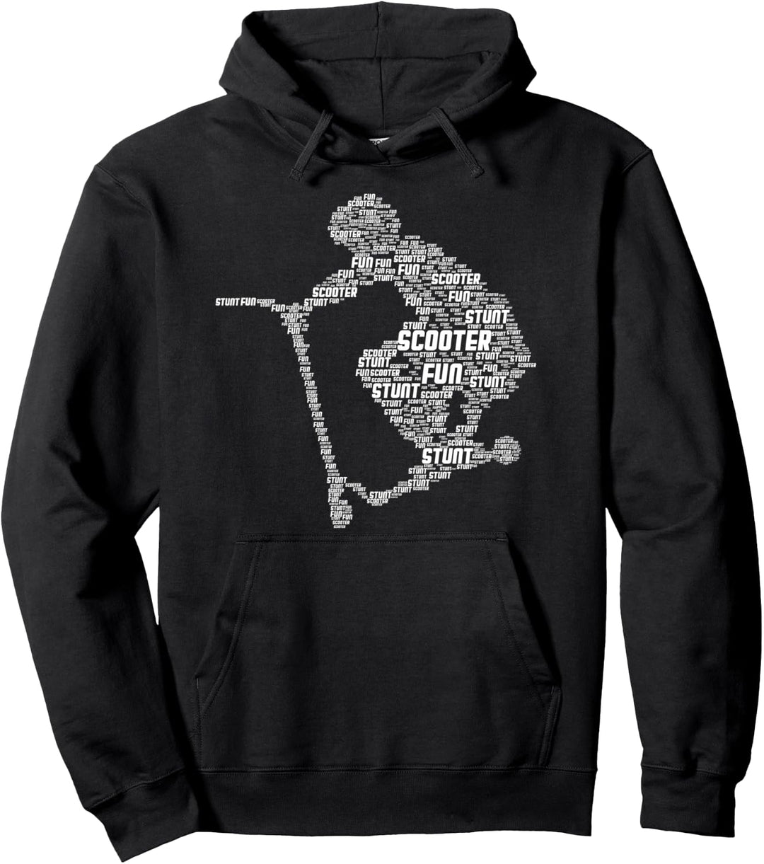 Stunt Scooter Roller Tretroller Jungen & Kinder Pullover Hoodie