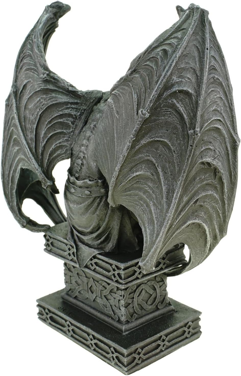 Vogler Midnight Demon mit Schwingen auf Sockel Dämon Gargoyle 19 cm Figur
