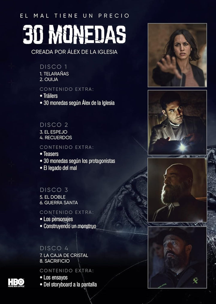 30 Coins (Season 1) - 4-DVD Set (30 Monedas) [ Spanische Import ]