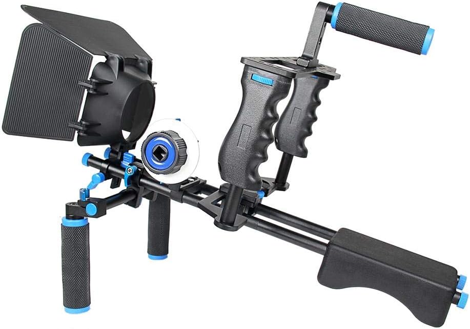 Professionelles Kit für das Erstellen von Filmvideosystemen, Schulterstabilisator für DSLR-Kameras m