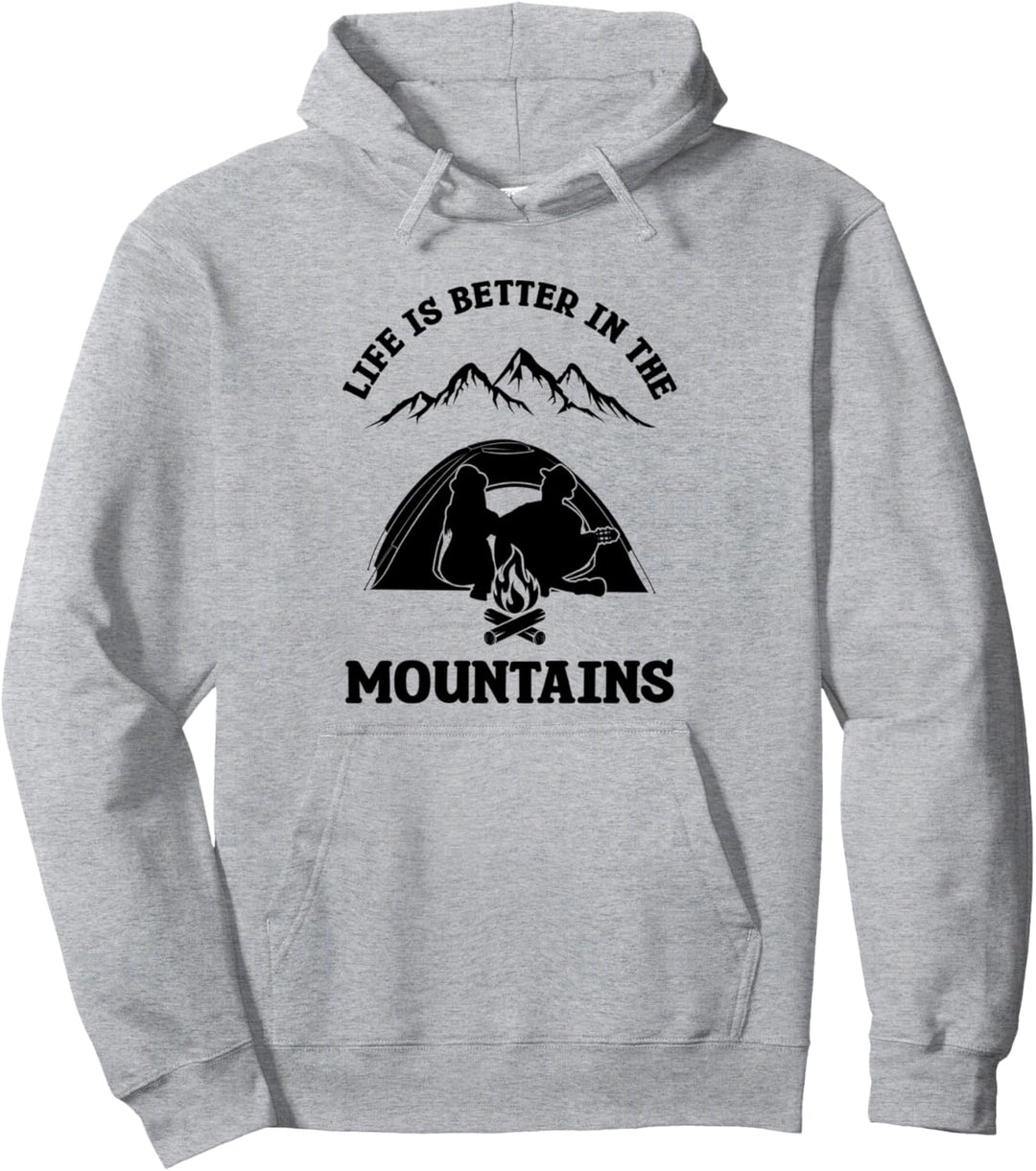Camping Wildlife Ruhestand Natur Wildnis Pullover Hoodie