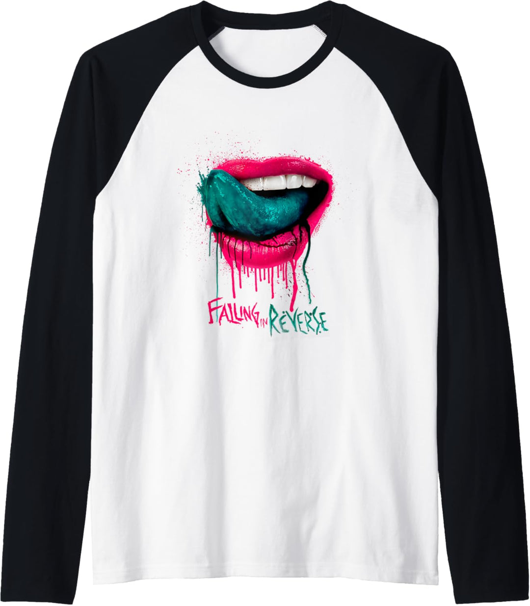 Falling In Reverse - Official Merchandise - Lips Raglan