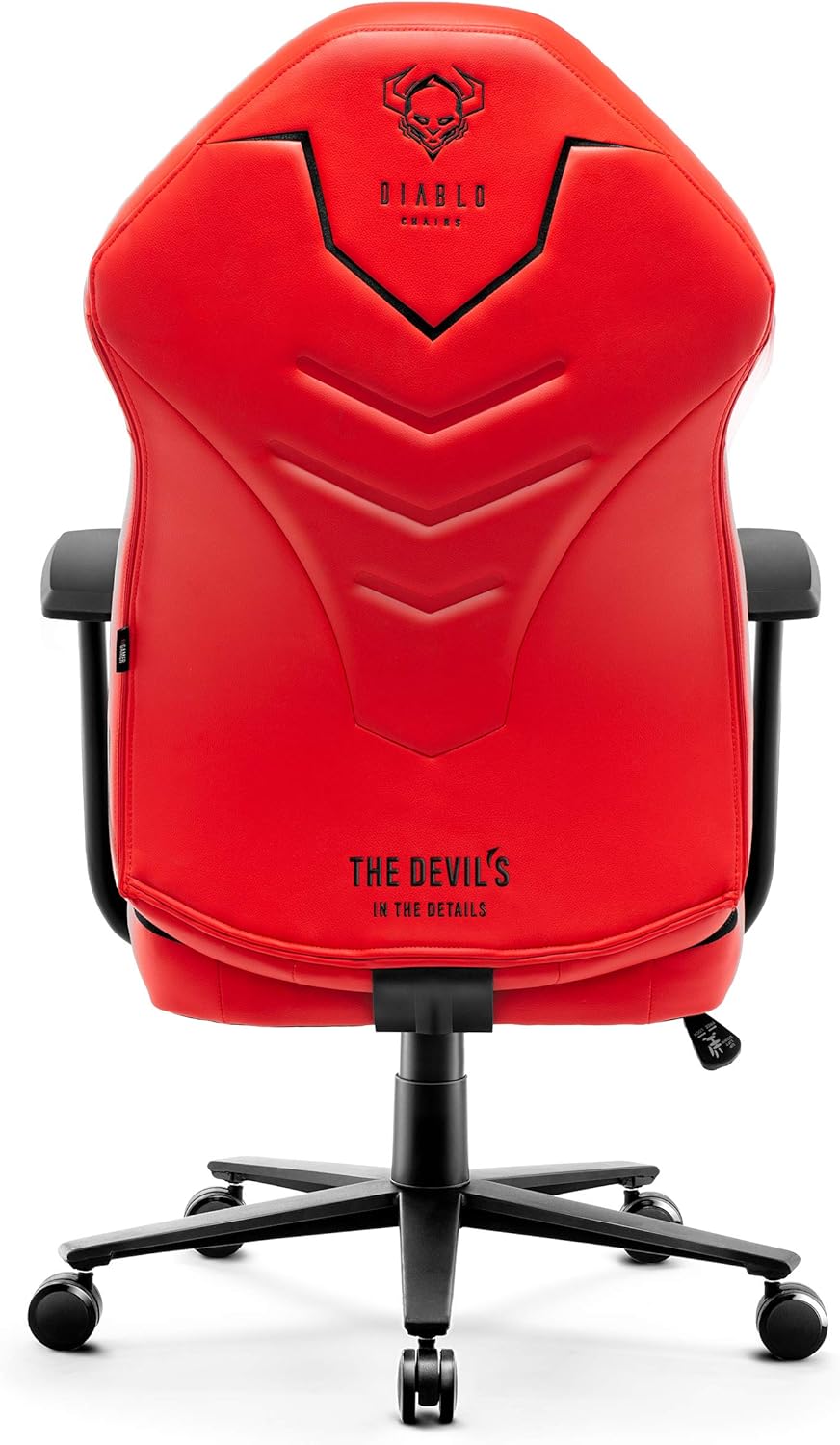 Diablo X-Gamer 2.0 Gaming Stuhl Bürostuhl Stoffbezug Ergonomisches Design Lendenwirbelkissen Softpad