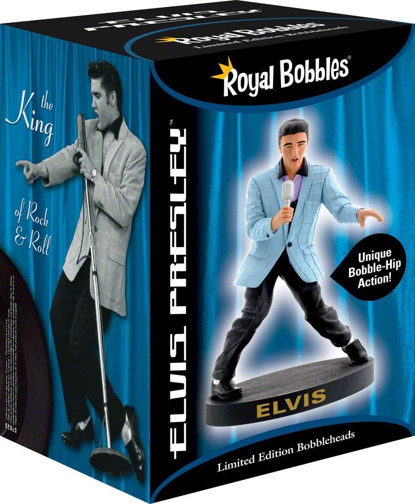 Royal Bobbles BobbleHIPS - Wackelkopffigur Elvis Presley