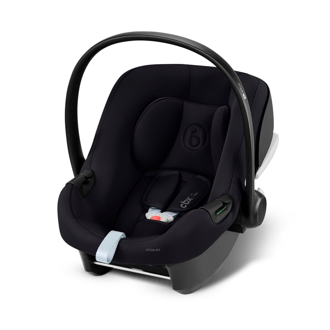 CYBEX Babyschale Aton B2 i-Size mit Base One, Ab Geburt bis ca. 24 Monate, Max. 13 kg, Inkl. ISOFIX-