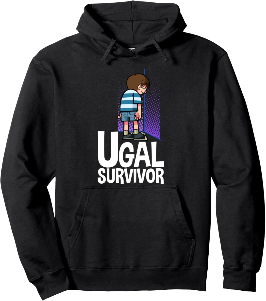 Ugal Survivor Alte Russische Bestrafung Lustiges Russland Pullover Hoodie