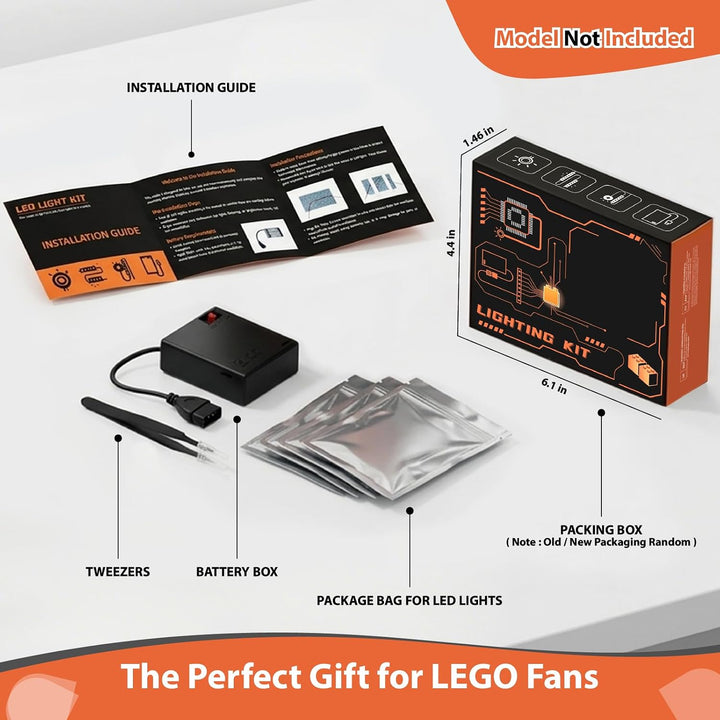 LED-Lichtkit kompatibel mit Lego 31164 Creator 3 in 1 Weltraumroboter – Galaktischer Explorer Dekora