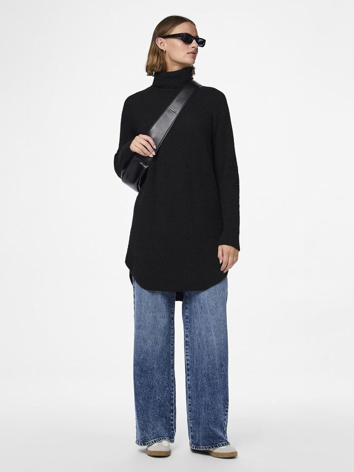 PIECES Female Tunika PCELLEN XS Schwarz, XS Schwarz
