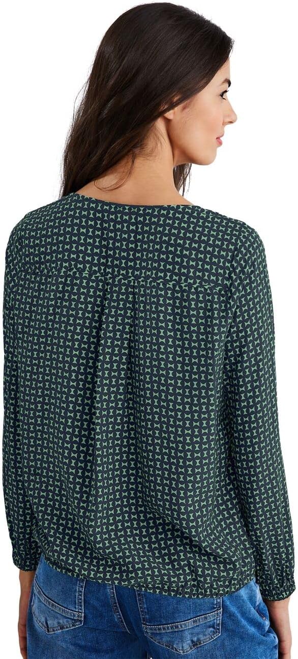 Street One Damen Blusenshirt 36 Light Brisk Green, 36 Light Brisk Green