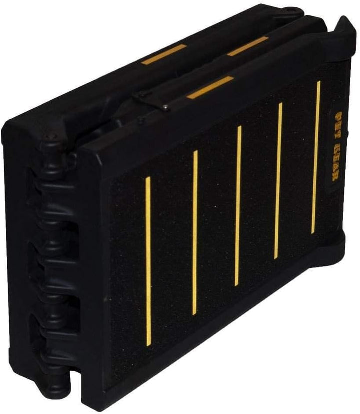 Pet Gear Travel Lite Dreifach-Faltrampe mit Reflektoren Tri-Fold Black/Yellow (Reflective), Tri-Fold