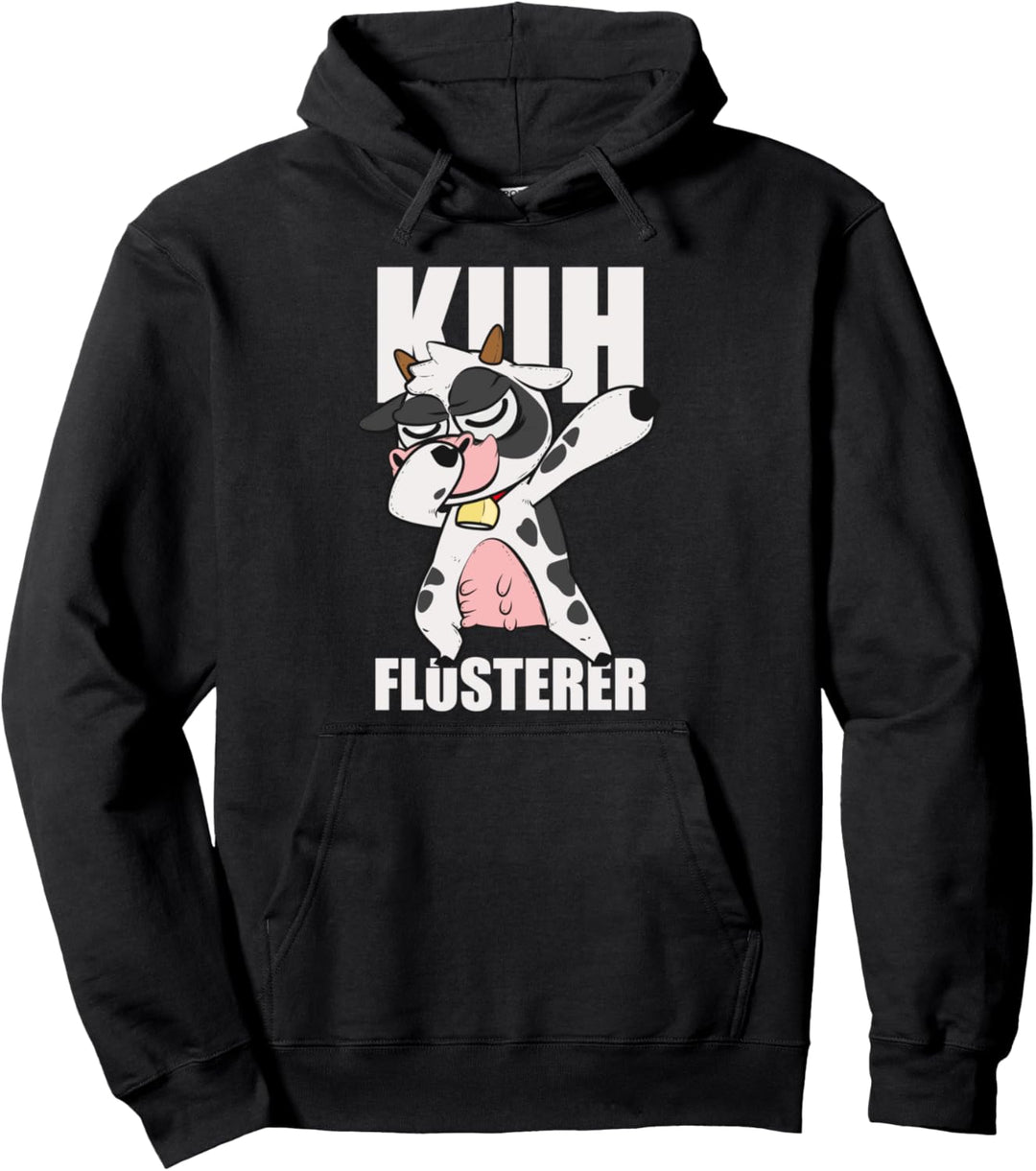 Kuh Flüsterer Landwirt Geschenk Pullover Hoodie