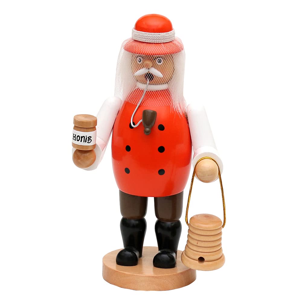 Dekohelden24 Räuchermann als Imker, Grösse ca. 20 cm, Imker