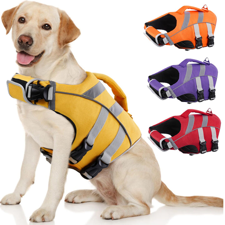 Kuoser Schwimmweste Hund, Haltbarkeit Hundeschwimmweste, Hervorragender Auftrieb Schwimmweste Hund k