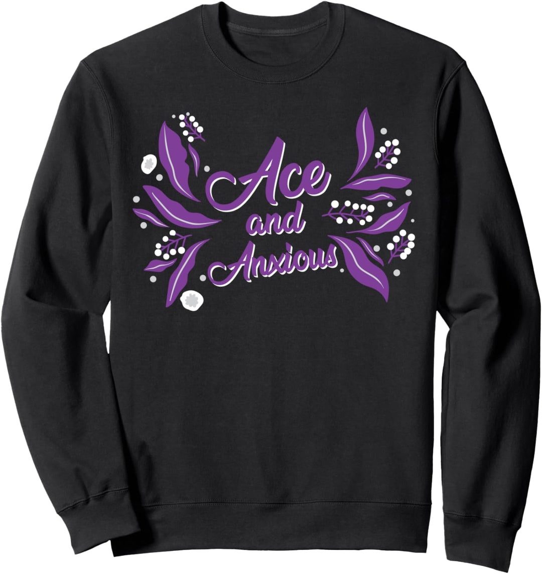LGBTQIA Genderfluid Ace Pride Geschenk Lustiges Asexeull Sweatshirt
