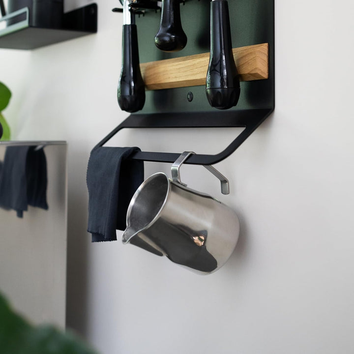 FLATE® Barista Board für Siebträger, Tamper und Barista Zubehör (Helles Graubeige), Helles Graubeige