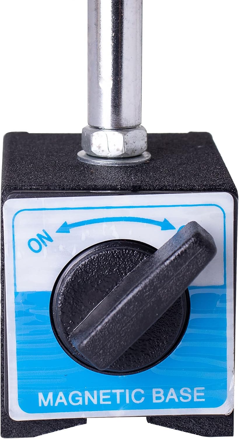 TC TECHNIC Messuhr Spur 0-10 mm Meter Präzise 0.01 Auflösung Universal Messuhr SK1938S-22, SK1938S-2