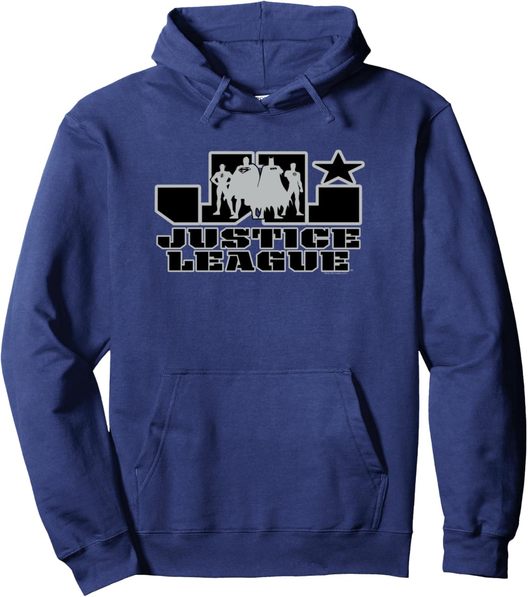 Justice League JLA Logo Pullover Hoodie