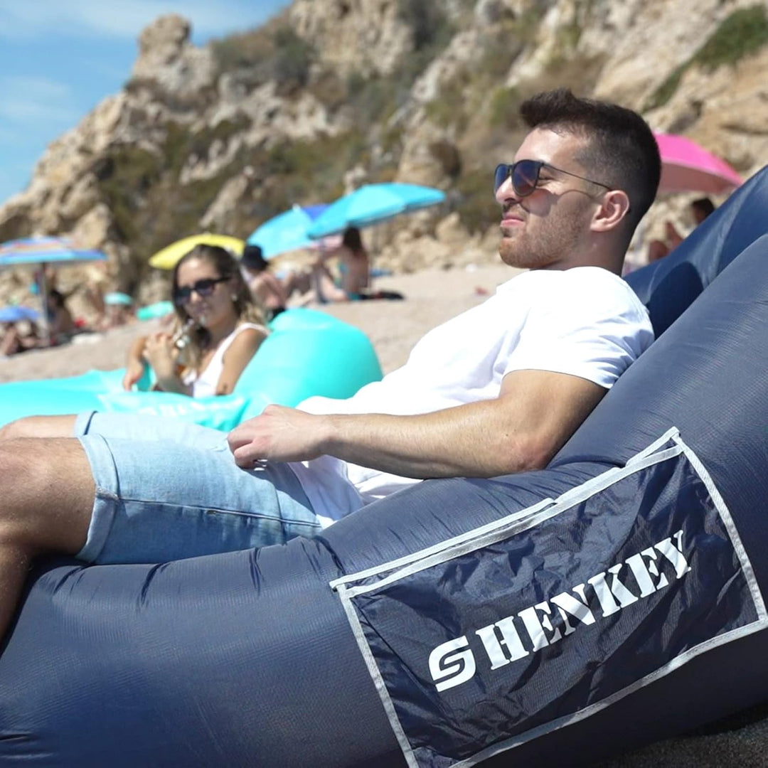Aufblasbares Sofa,Luftsofa-Hängematte mit Wasserdichtem und Auslaufsicherem Design - Perfekte Tragba