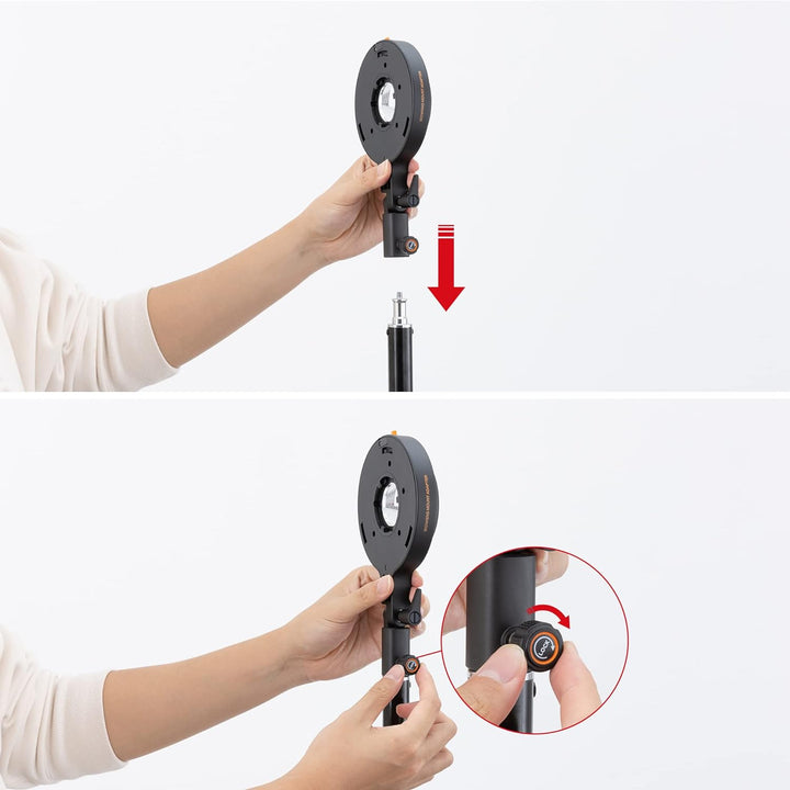 ZHIYUN Adapter A für G60 Videoleuchte von Bowens Mount auf ZY Mount