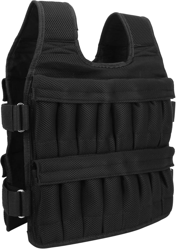 RiToEasysports Einstellbare Gewichtete Weste, 35 Kg Gewichtete Jacke Workout Gewichtsweste (Nicht mi